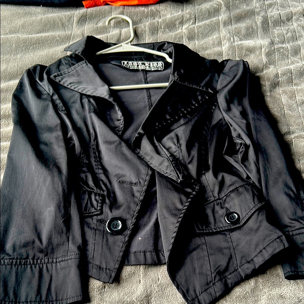 Last Kiss Black Blazer